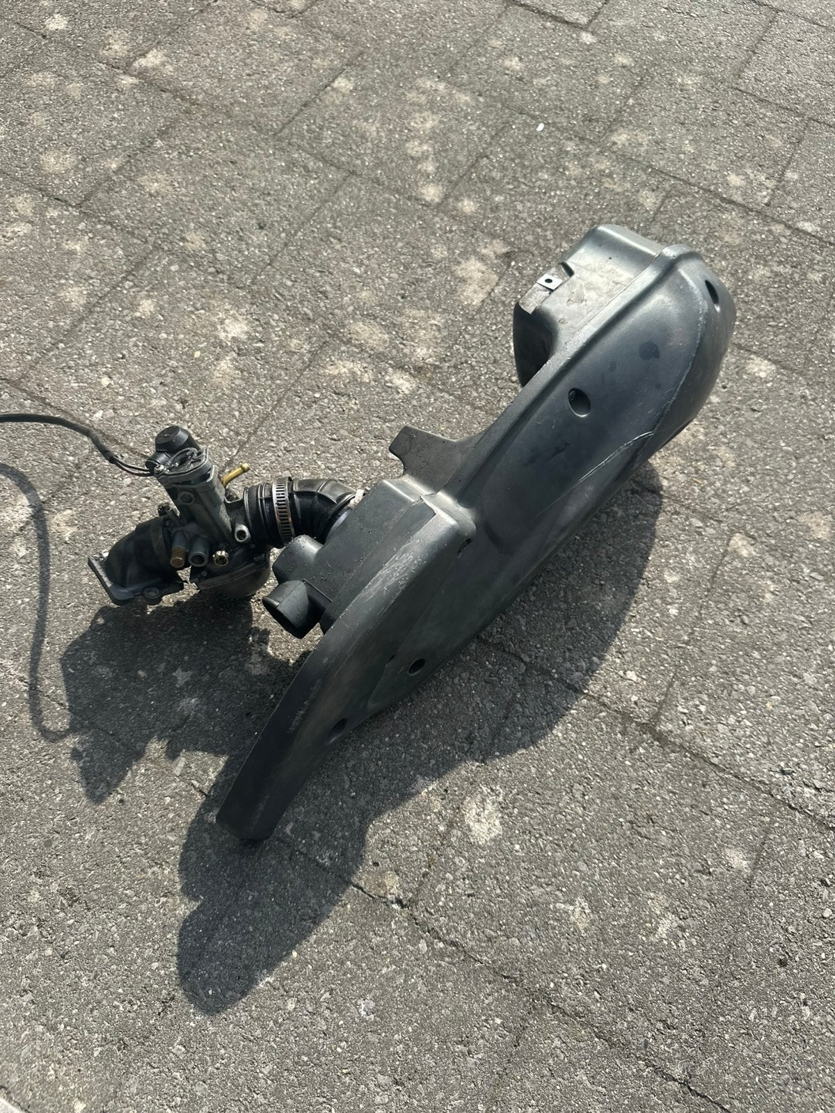 Originele Runner inlaatset, Fietsen en Brommers, Brommeronderdelen | Algemeen, Ophalen of Verzenden, Gebruikt, Carburateur