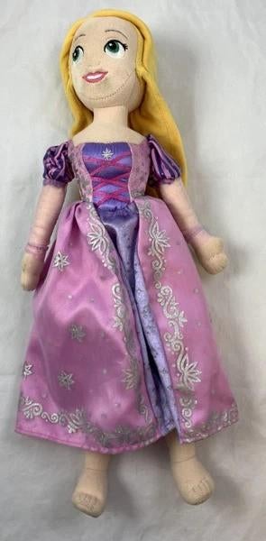 Disneyland Disney Rapunzel Pluche Pop knuffel Prinses 50cm, Verzenden, Zo goed als nieuw, Overige typen
