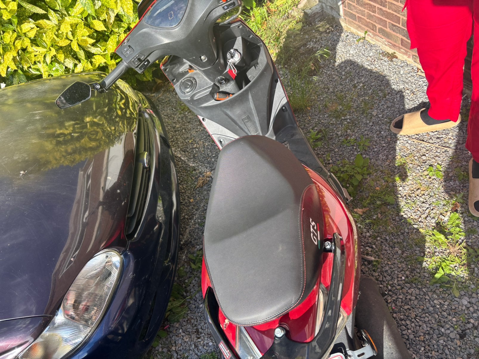 Scooter sirocco voor onderdelen, Vélos & Vélomoteurs, Scooters | Marques Autre, Enlèvement, Utilisé, Classe A (25 km/h), Essence