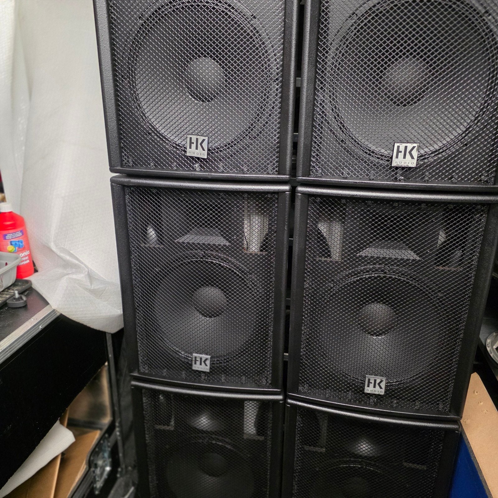 HK PREMIUM PRO 15 speakers 400 watt rms 6x, Ophalen