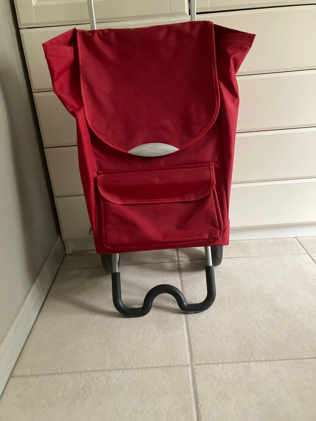 RODE CADDY gebruikte staat gratis af te halen in HALLE 1500, Ophalen of Verzenden, Gebruikt, Rood
