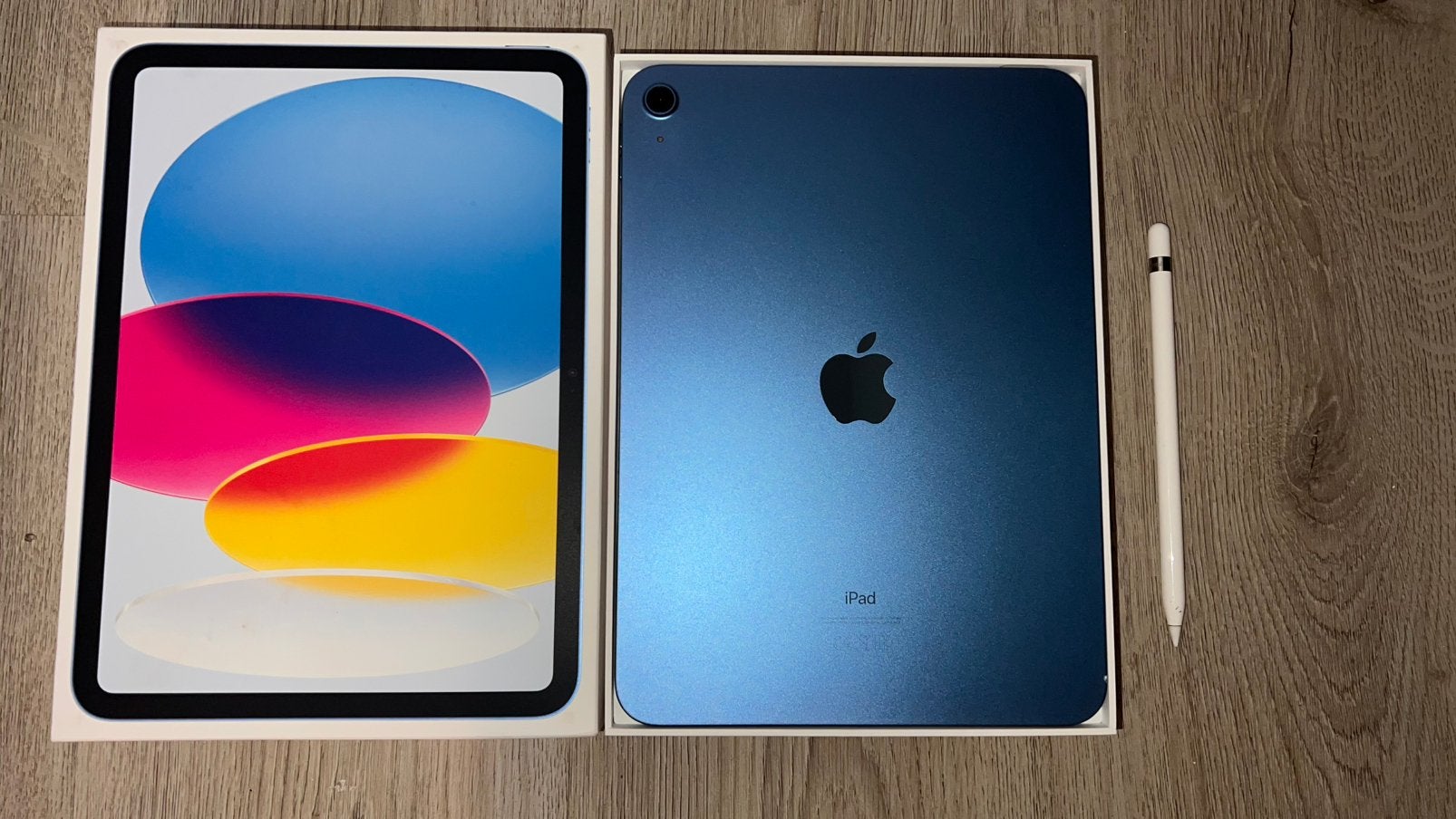 Apple iPad 10e generatie 64GB + Apple Pencil (origineel), Informatique & Logiciels, Apple iPad Tablettes, Apple iPad, Comme neuf