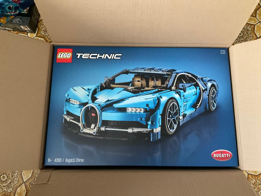 Lego Bugatti chiron (42083) nieuw, Neuf, Enlèvement ou Envoi, Lego, Ensemble complet