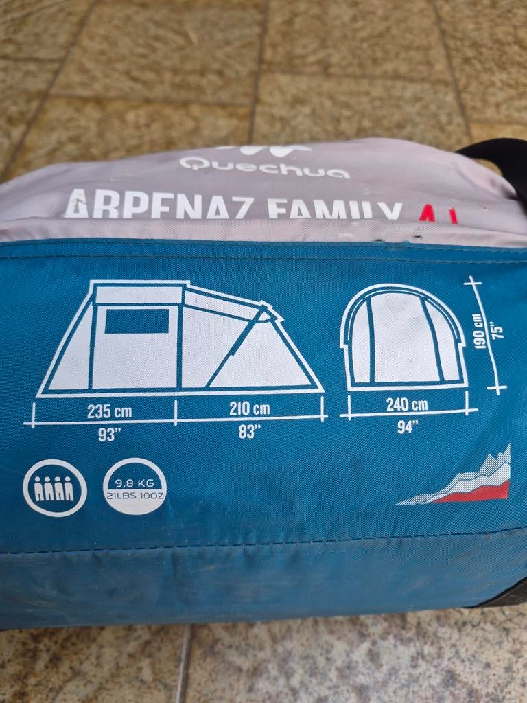 Tente 4 personnes, Caravans en Kamperen, Tenten, Ophalen