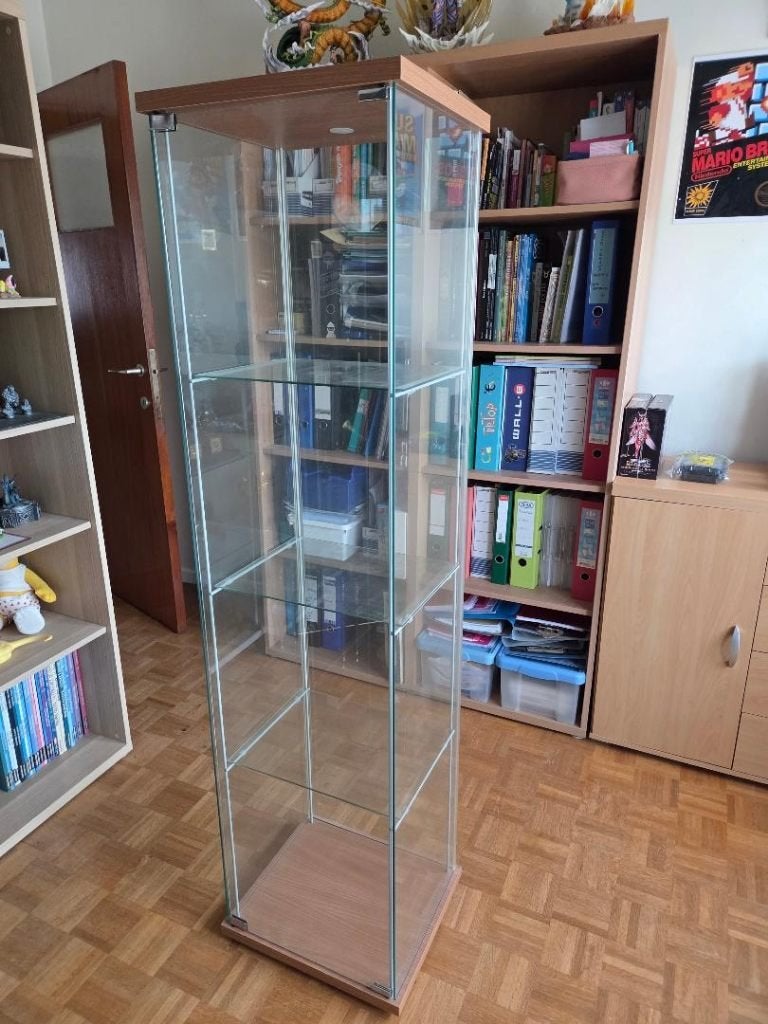 Vitrine, 25 à 50 cm, Utilisé, Moins de 50 cm, Pin