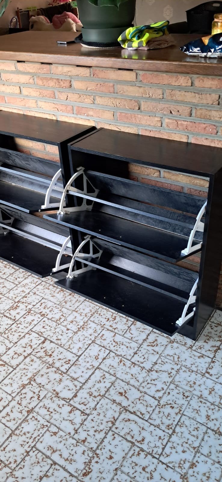 Schoenen opbergen kasten, Huis en Inrichting, Kasten | Schoenenkasten, Ophalen, Zo goed als nieuw