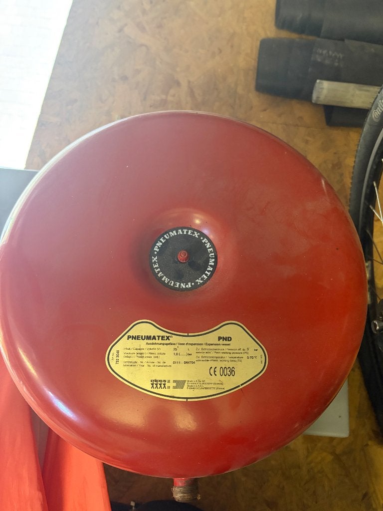 Expantievat, Ophalen, Gebruikt, 20 tot 100 liter, Aardgas