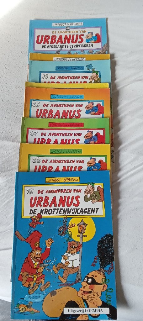 urbanus, Plusieurs BD, Enlèvement ou Envoi, Utilisé