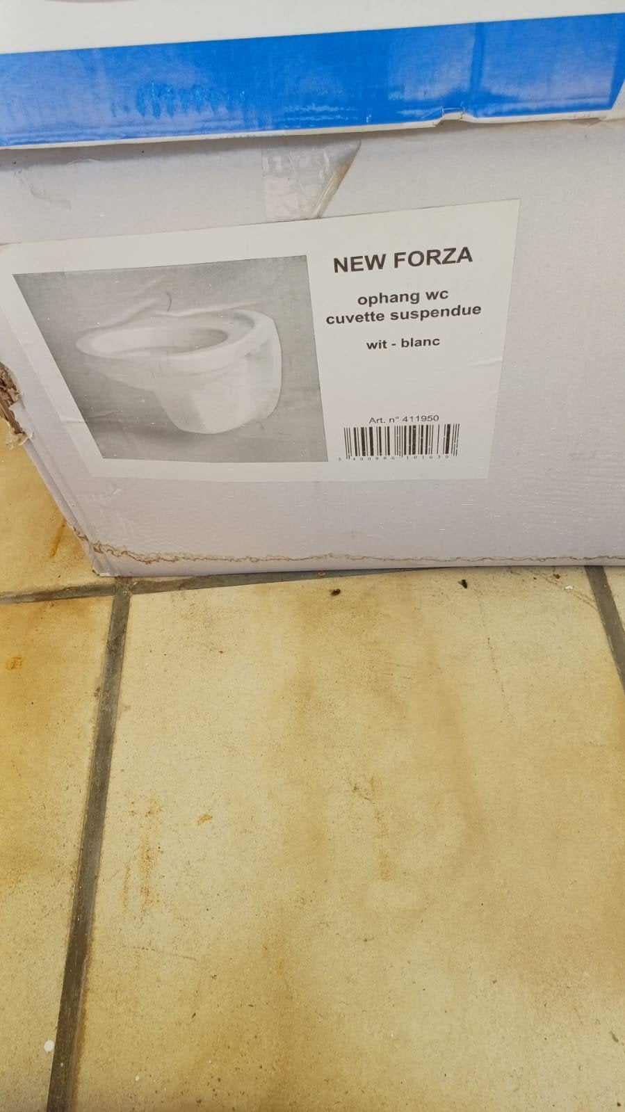 hangtoilet new FORZA, SANVIT, Ophalen, Toilet