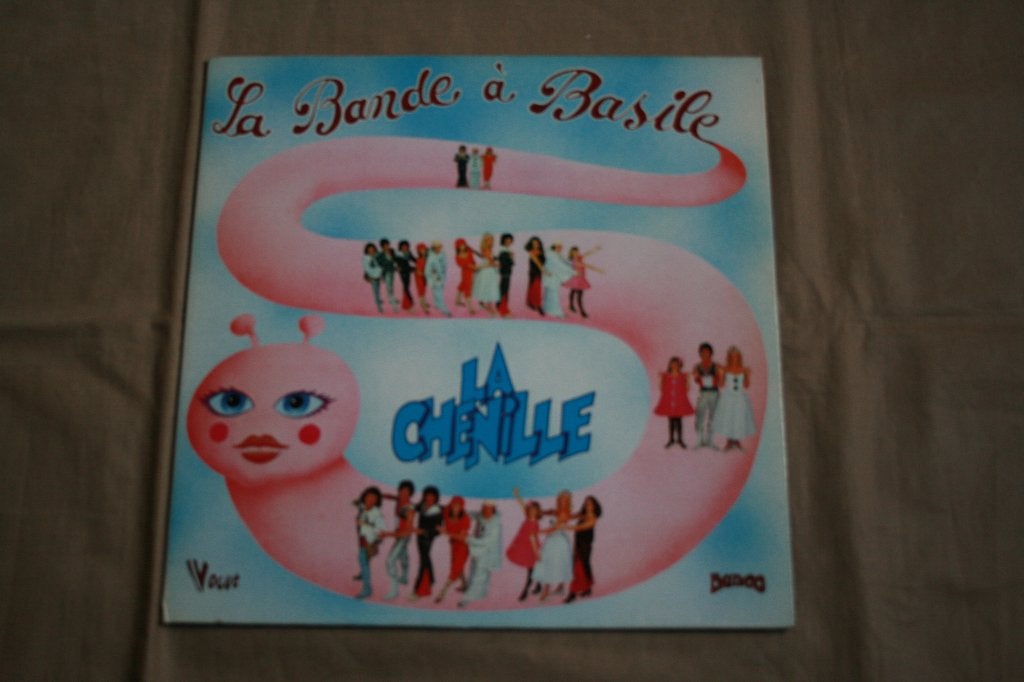 Disque vinyle LP33 LA BANDE A BASILE "La chenille" 1977, CD & DVD, Enlèvement ou Envoi, Pochette gatefold, LP, 12 pouces