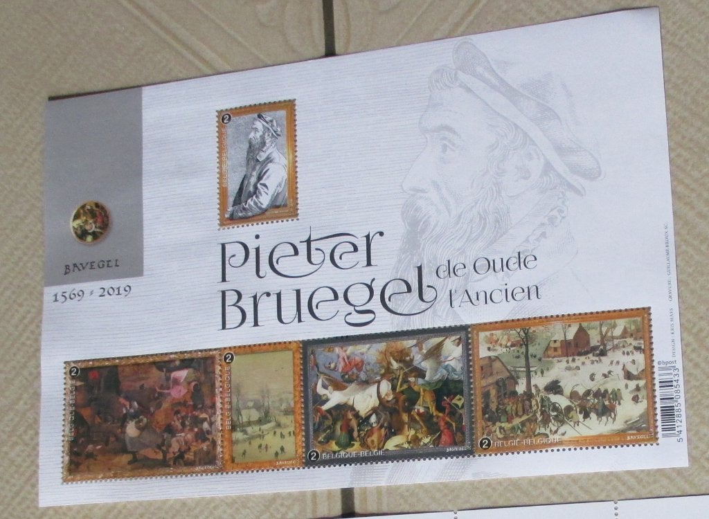 1 blok BL282 pieter bruegel de oude, Frankeerzegel, Ophalen of Verzenden, Zonder stempel, Postfris