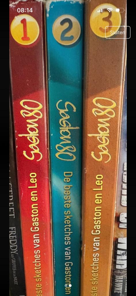 Gaston en leo dvd, Ophalen, Gelezen