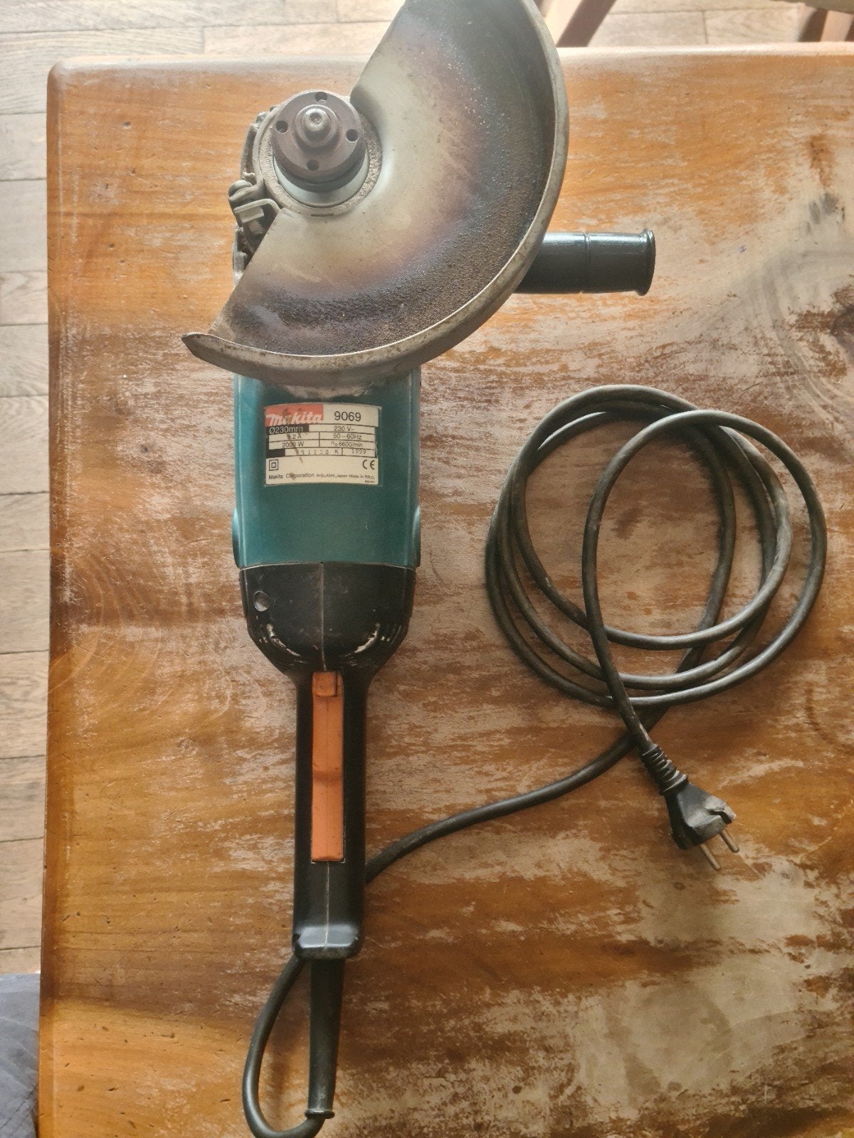 Makita haakse slijpmachine 230mm, Doe-het-zelf en Bouw, Gereedschap | Slijpmachines, Ophalen of Verzenden
