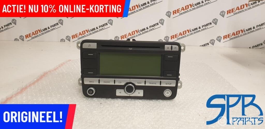 TOURAN CADDY TIGUAN GOLF RNS 300 RADIO Navigatie 1K0035191D, Auto-onderdelen, Gebruikt, Ophalen of Verzenden