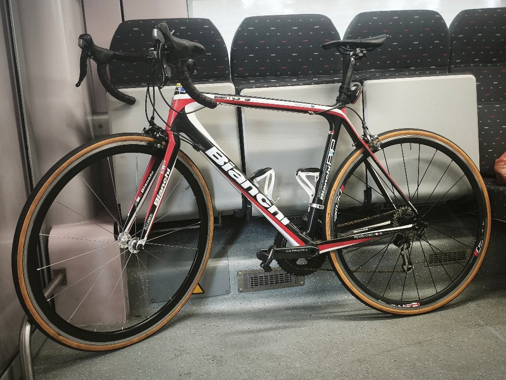 Bianchi sempre ultegra, Autres marques, 10 à 15 vitesses, Frein sur jante, Enlèvement