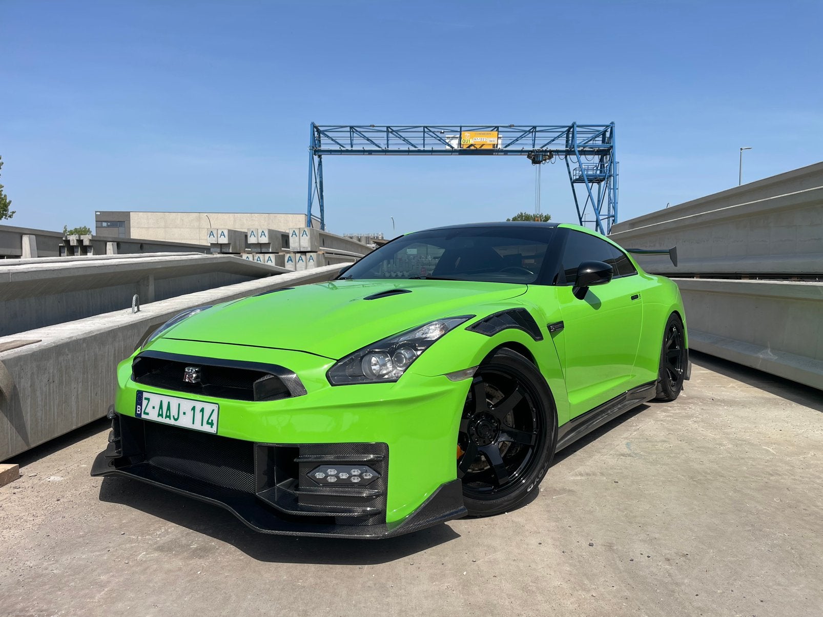 Nissan GT-R Nismo kit, Custom paint + interior, Auto's, Nissan, Bedrijf, Te koop, GT-R, Achteruitrijcamera, Airbags, Airconditioning