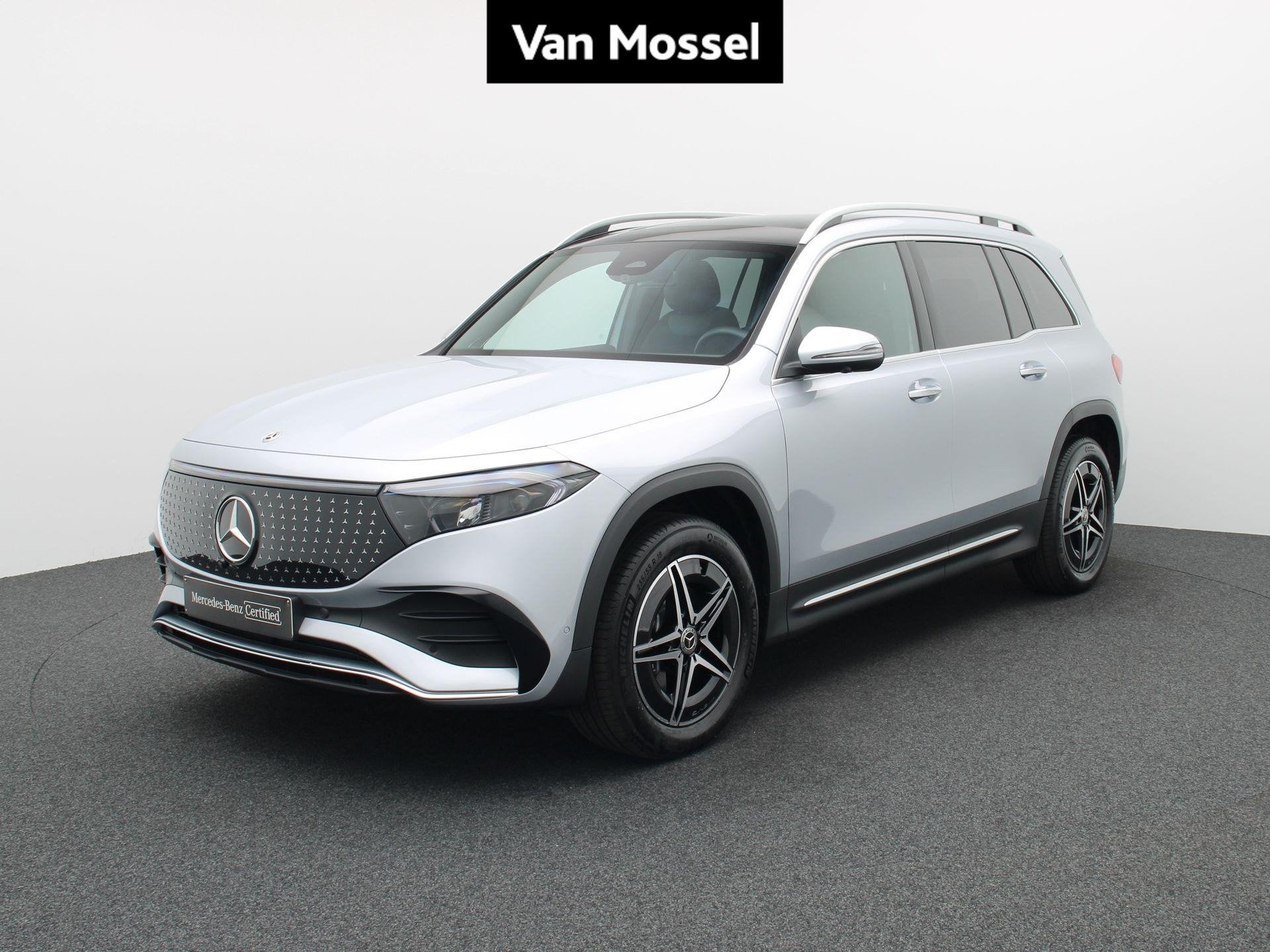 Mercedes-Benz EQB 250+ BUSINESS STAR EDITION + PANO DAK + BU, Autos, Mercedes-Benz, Argent ou Gris, Noir, 5 portes, Automatique