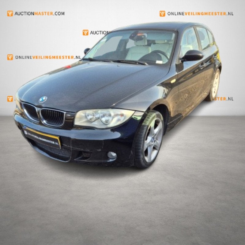 Personenauto, BMW, 1-serie, 116i High Executive, ZWART, 2004, Auto's, BMW, 1 Reeks, Overige brandstoffen, Bedrijf, Handgeschakeld