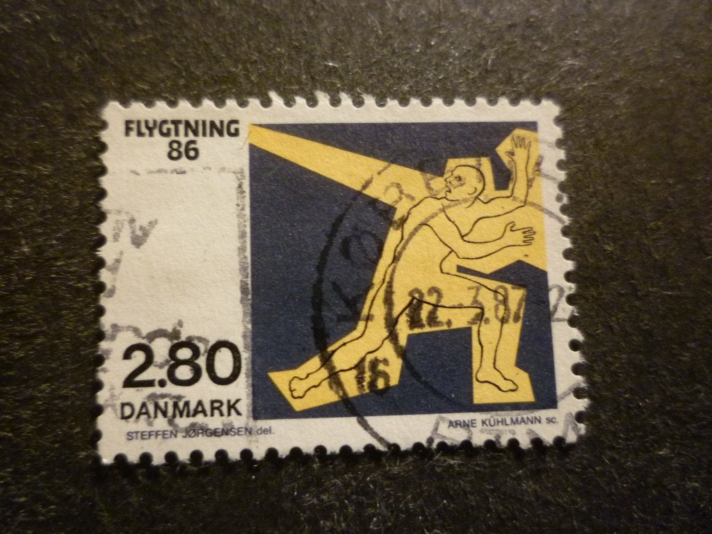 Denemarken/Danemark 1986 Mi 884(o) Gestempeld/Oblitéré, Timbres & Monnaies, Envoi, Danemark, Affranchi