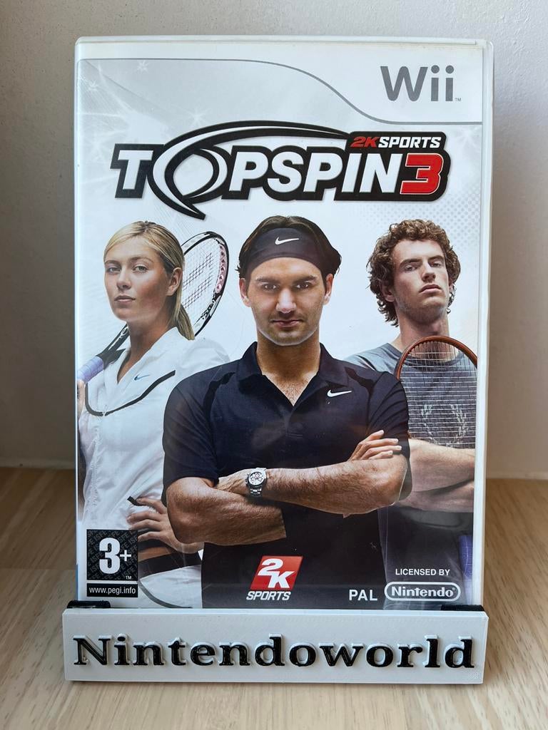 Topspin 3 (Wii), Enlèvement ou Envoi, Comme neuf