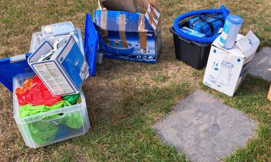 Piscine autoportante Intex/Bestway 3m05 - set complet, Enlèvement