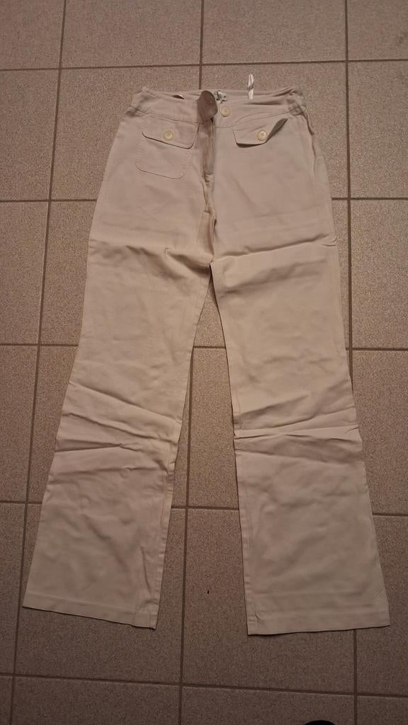 Zomerbroek Comma,  Maat 38., Beige, Ophalen of Verzenden, Zo goed als nieuw, Lang