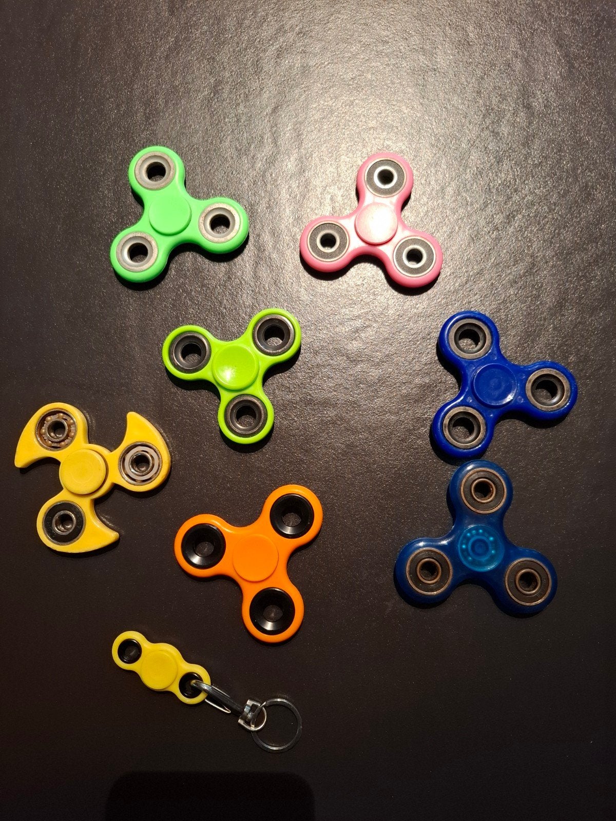 7 Hand Spinner + 1petit Spinner porte clé, Enlèvement