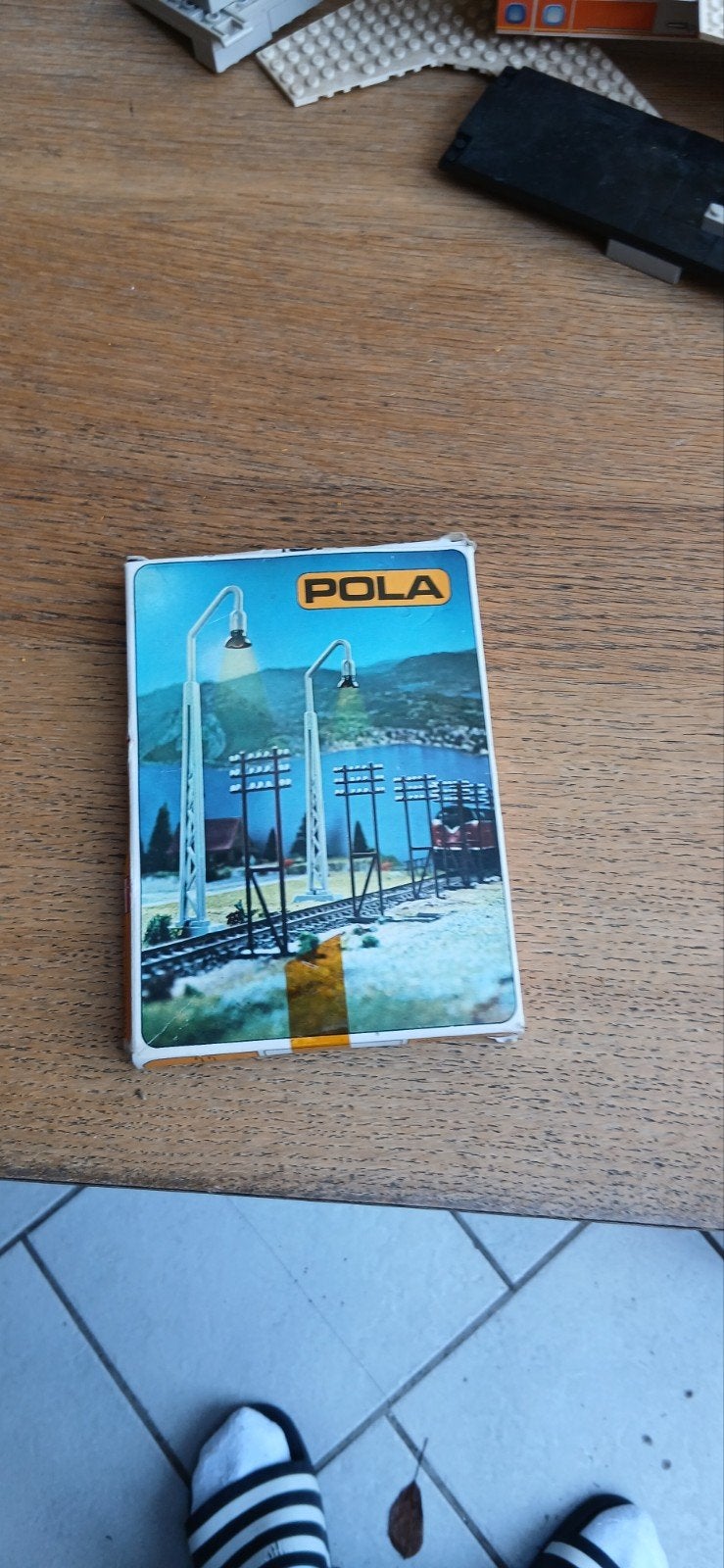 Kit Vintage Pola H0 71 - 2 Lampadaires Mât Treillis (Gitterm, Hobby & Loisirs créatifs, Enlèvement ou Envoi