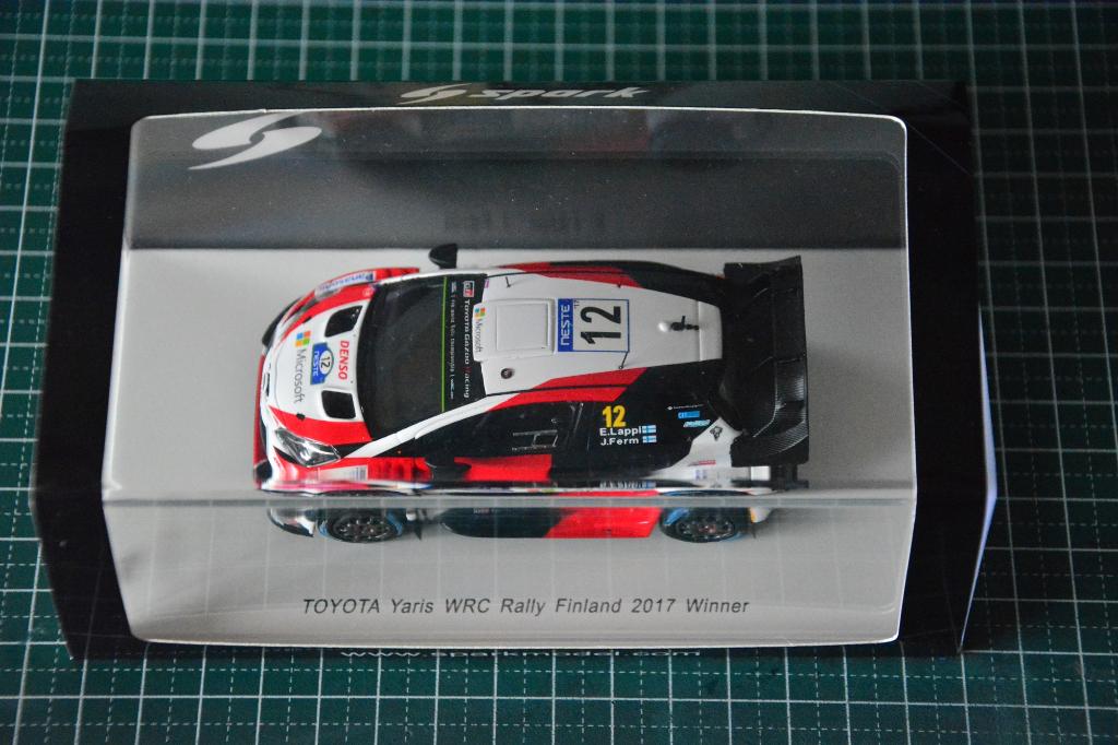 Toyota Yaris WRC 1/43 SPARK, Enlèvement ou Envoi, Neuf, Voiture
