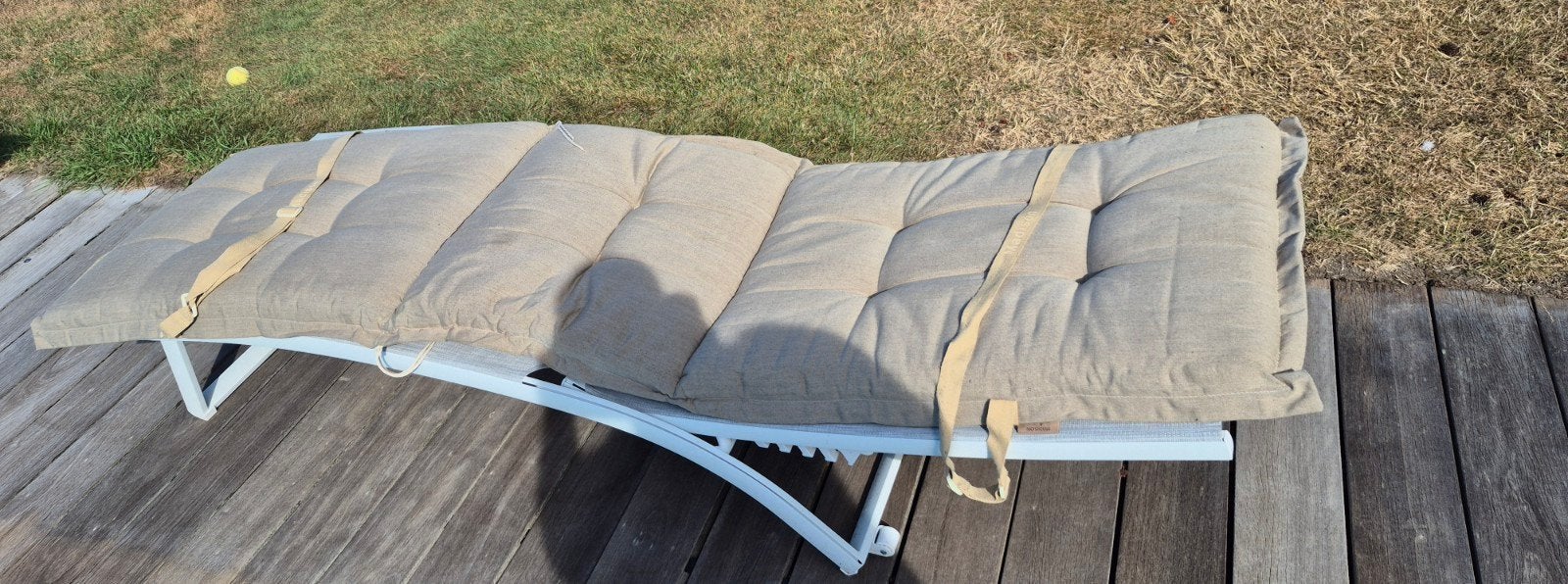 2 kussens voor ligstoel of ligstoel, Tuin en Terras, Gebruikt