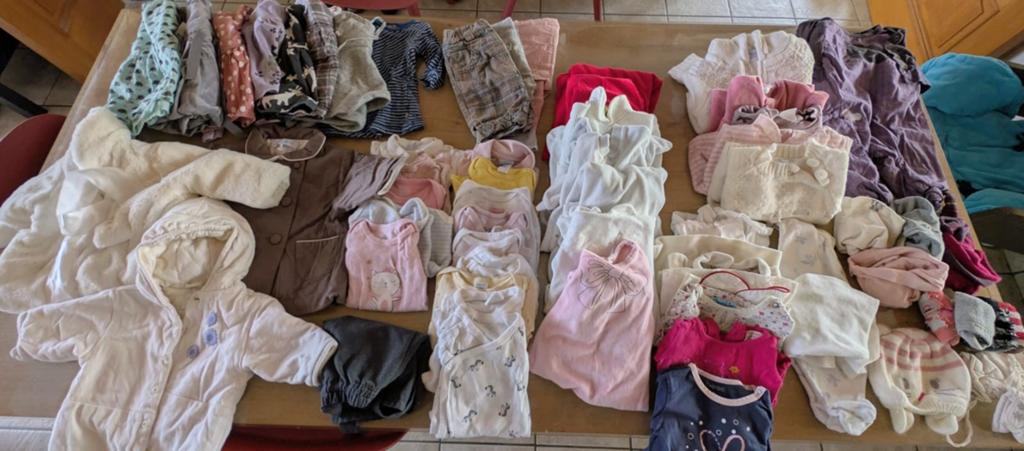 Lot de 60 pièces - fille - (voir description)