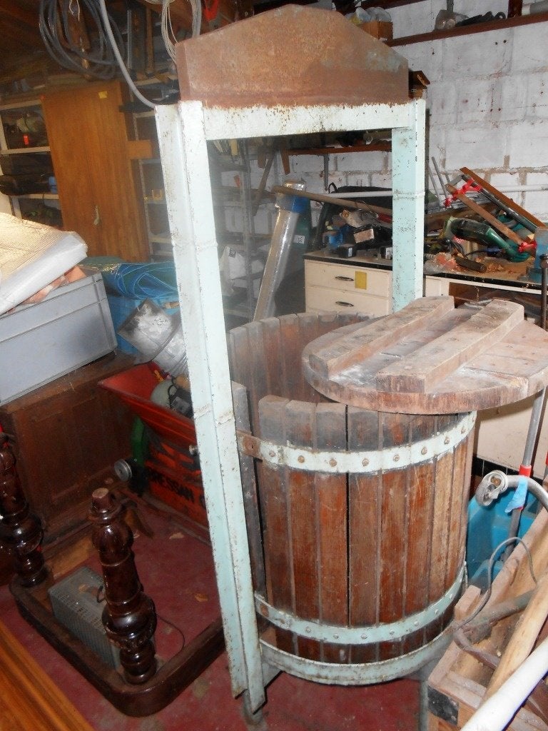Presse à vin hydraulique, Enlèvement, Utilisé, Manuellement, Presse-agrume