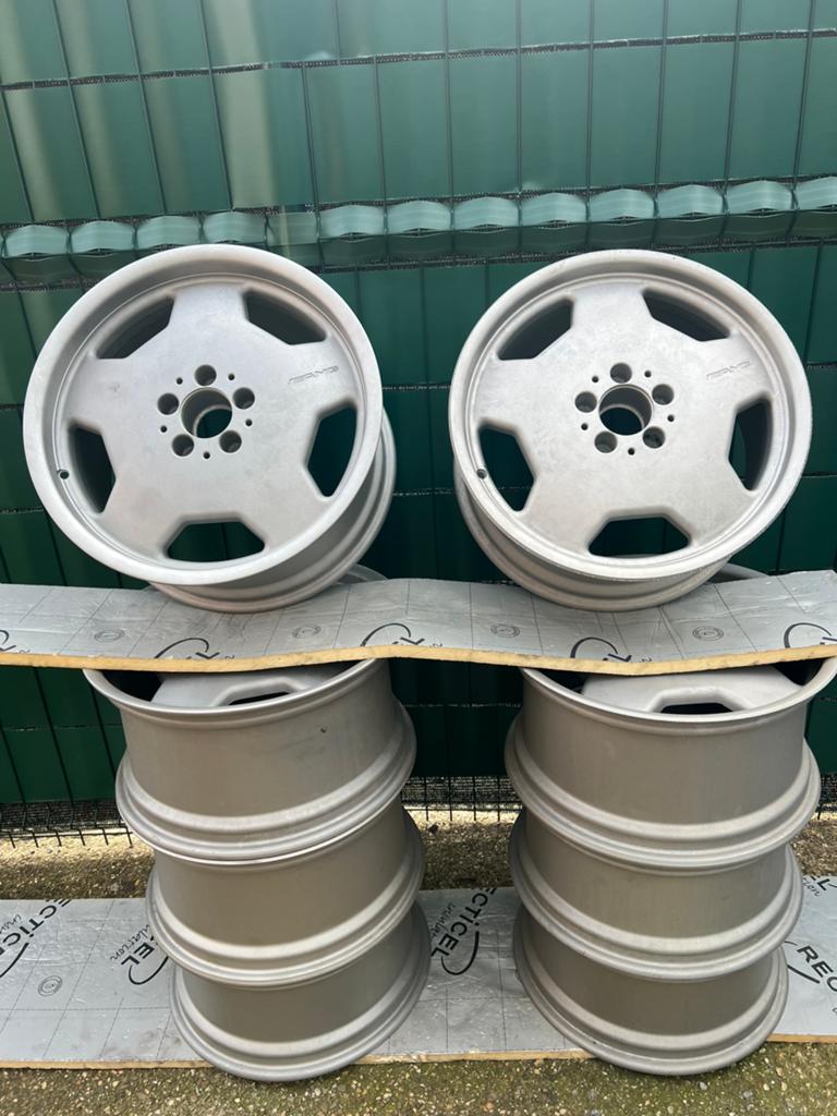 Amg 18inch monoblock velgen, Auto-onderdelen, Ophalen, Gebruikt, Velg(en), Overige