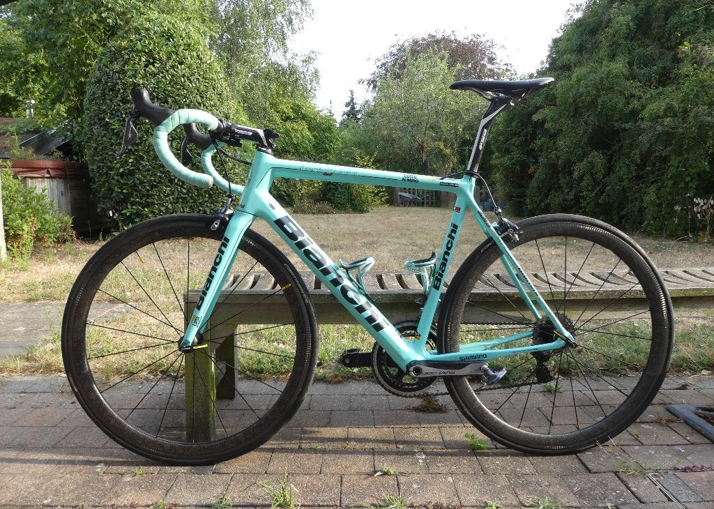 Bianchi Specialissima cv Team  Lotto Jumbo Visma, Fietsen en Brommers, Fietsen | Racefietsen, 28 inch, Gebruikt, Carbon, Velgrem