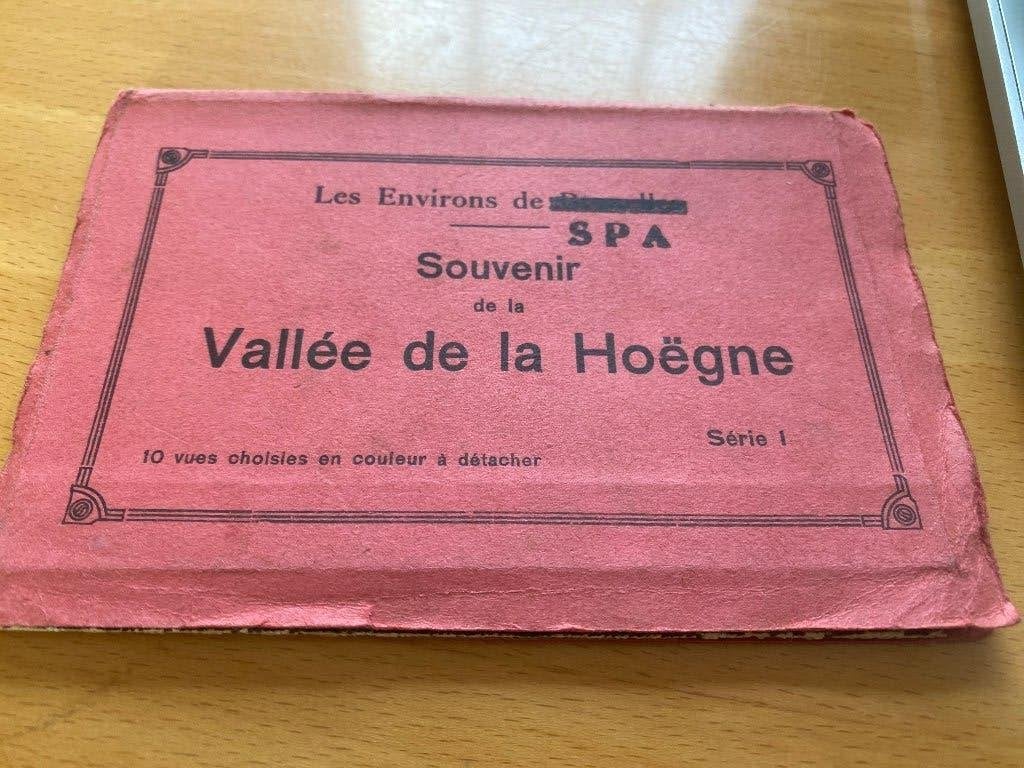 oud fotoboekje Spa, Ophalen of Verzenden, 1920 tot 1940, Ongelopen, Luik