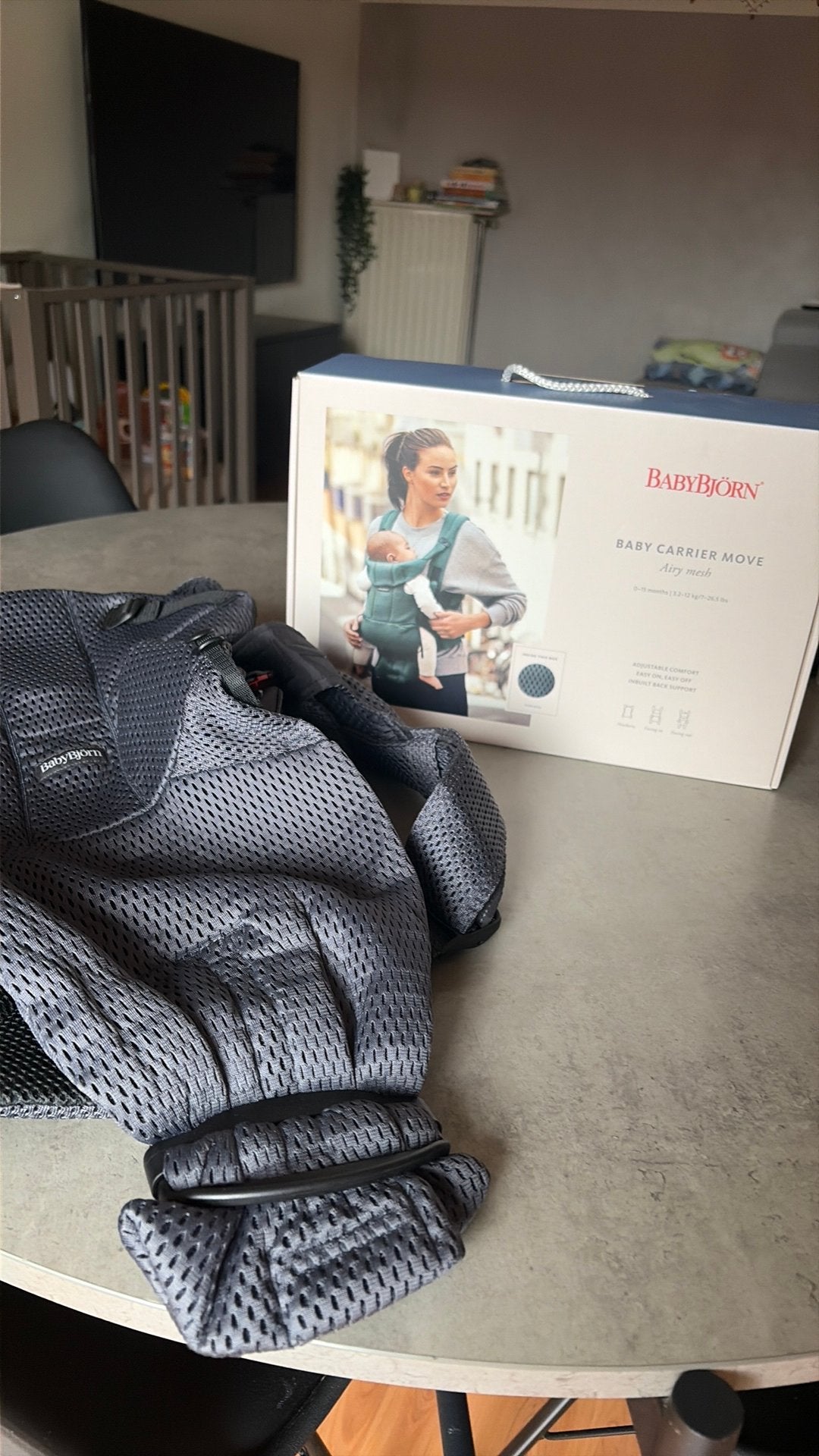 Baby Carrier Move - BabyBjorn, Enfants & Bébés, Porte-bébés & Écharpe porte bébé, Porte-bébé, Enlèvement, Baby Björn, Comme neuf