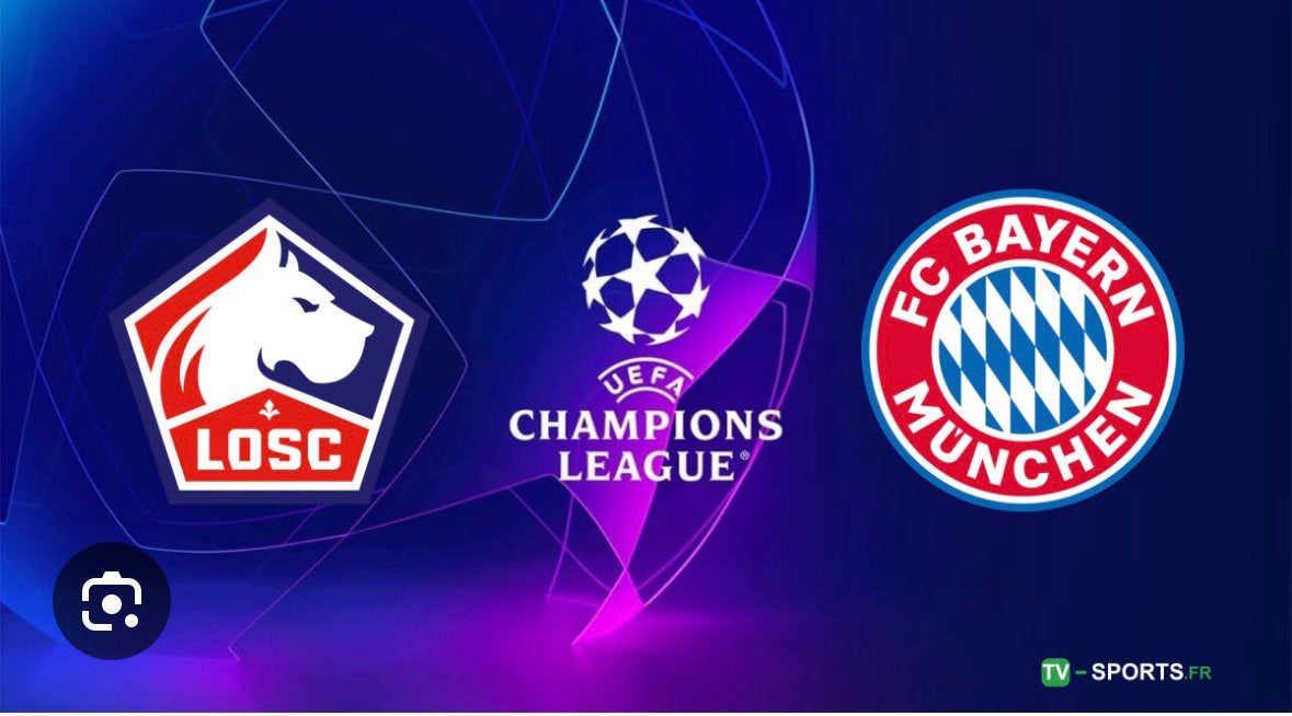 2 places pour Lille-Bayern Munich, Tickets & Billets, Sport | Football