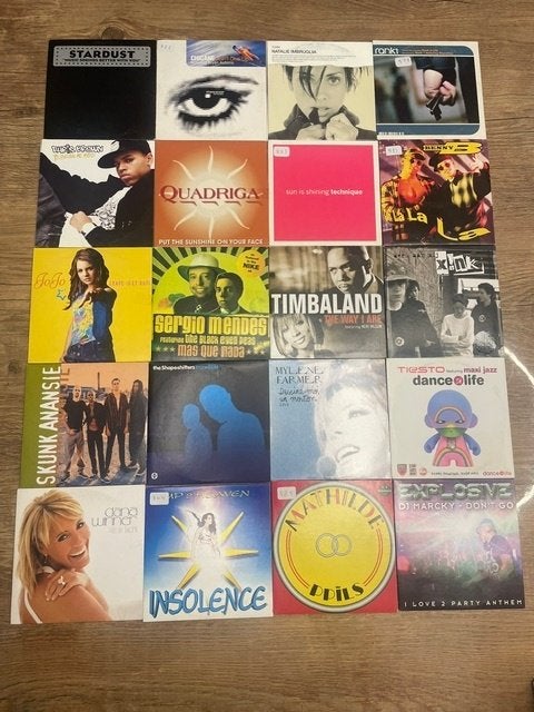 Lot van 220 cd singles - promo cd singles, Cd's en Dvd's, Ophalen of Verzenden, Zo goed als nieuw, Pop, Promo