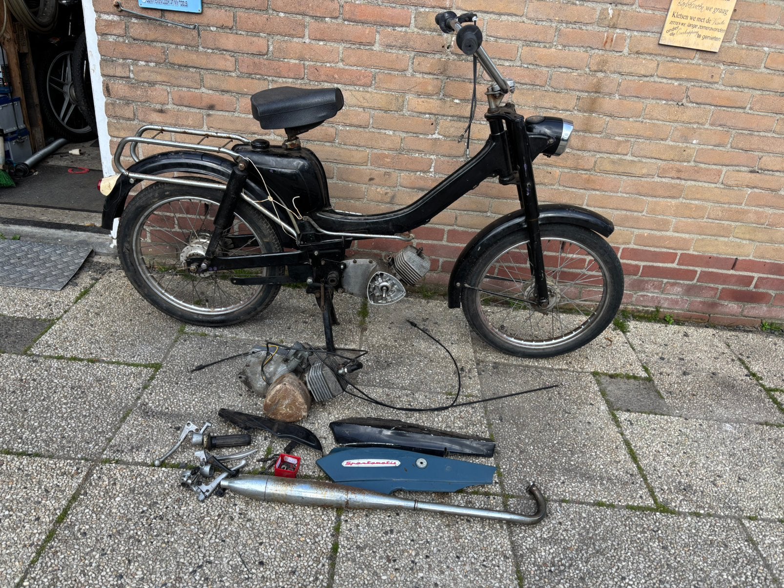 Sparta tva met extra blokje enz, Fietsen en Brommers, Brommers | Overige merken, Ophalen