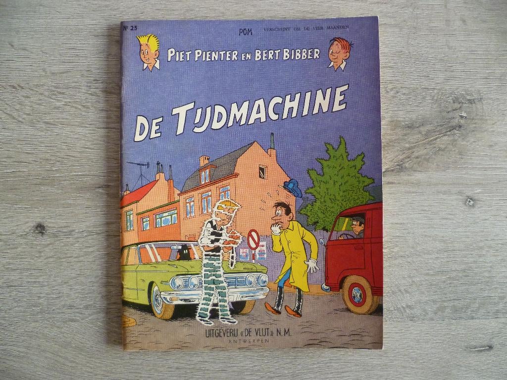 Piet Pienter en Bert Bibber – De tijdmachine, Enlèvement ou Envoi, Une BD, POM, Utilisé
