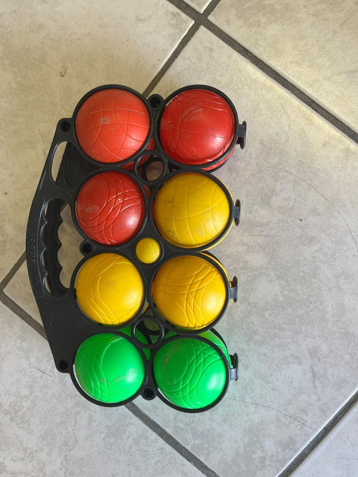 Set de pétanque Smoby pour enfants avec support de transport, Enlèvement ou Envoi, Utilisé