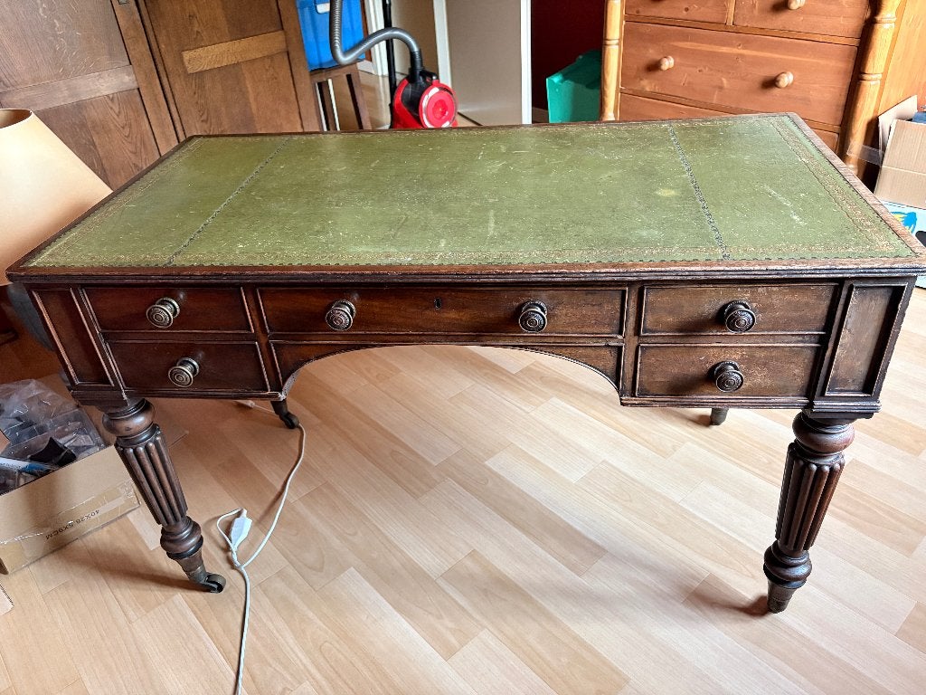Antiek bureaumeubel, Huis en Inrichting, Ophalen, Gebruikt, Hout, Antiek