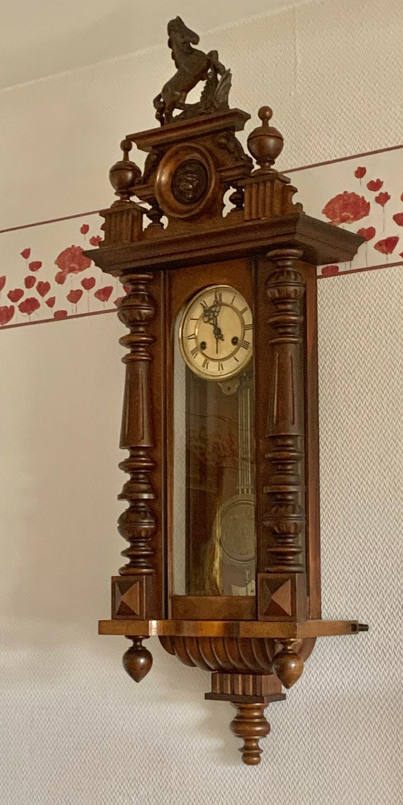 Regulateur Carl Werner complet !, Antiquités & Art, Antiquités | Horloges, Enlèvement