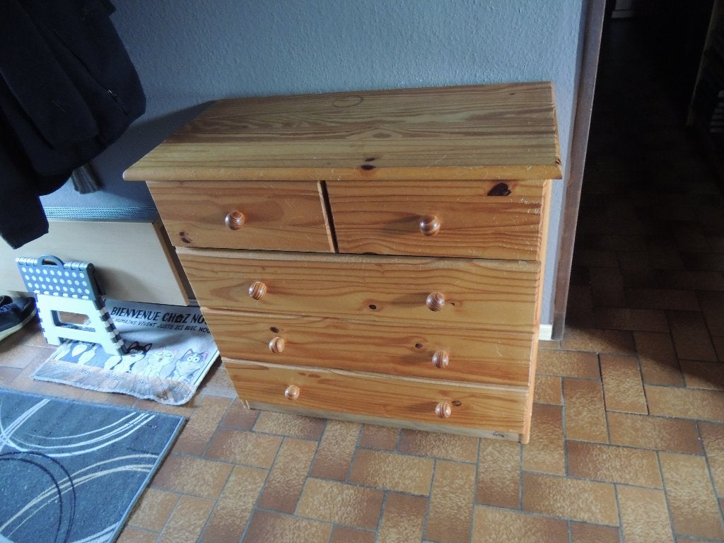 Commode en pin, Enlèvement, Pin
