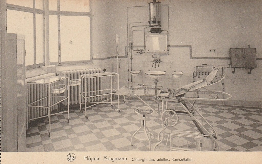 Brussel. Hopital Brugmann Chirurgie des adultes Consultation, Enlèvement ou Envoi, Non affranchie, Bruxelles (Capitale)