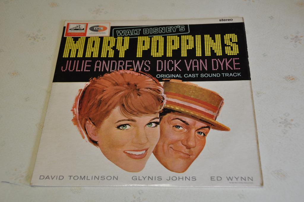 LP Vinyl - Walt Disney's Mary Poppins, Verzamelen, Ophalen of Verzenden, Zo goed als nieuw