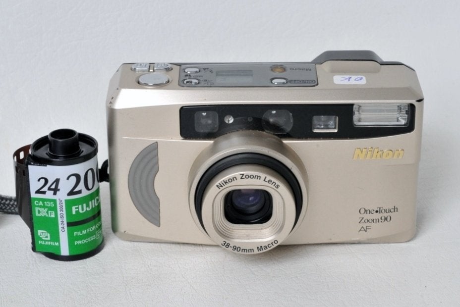 Nikon One Touch Zoom 90 AF Appareil argentique compact, Enlèvement ou Envoi, Utilisé, Compact, Nikon