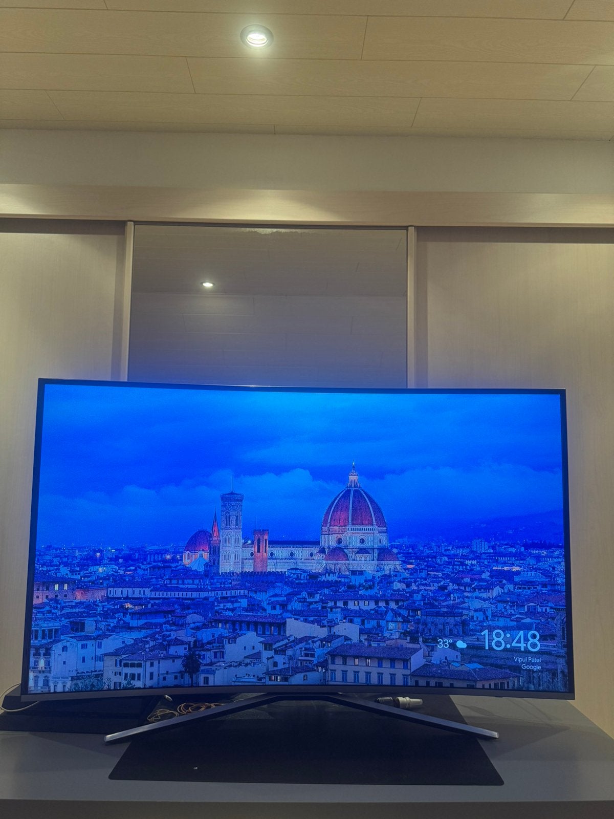 Samsung TV curved, Ophalen, Zo goed als nieuw, Samsung, Smart TV