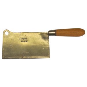 KEUKENBIJL KLEIN POLET - beenhouwersbijl 16 cm, Ophalen of Verzenden, Nieuw, Metaal