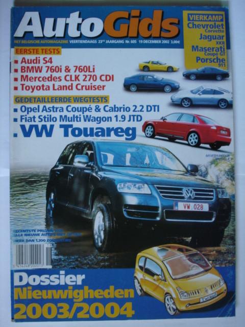 AutoGids 605, Envoi, Utilisé, Général